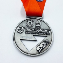 Custom outdoor sport medal