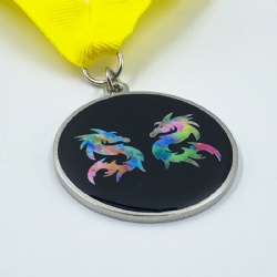 Custom UV printing logo medal