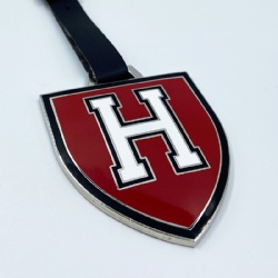 Custom shape golf bag tag