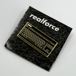 keyboard design soft enamel gold metal badge with paper card