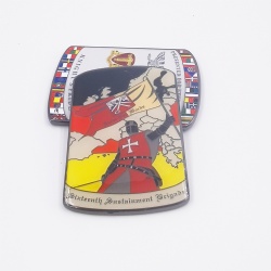 custom design soft enamel metal coin with epoxy