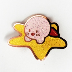 custom soft enamel lapel pin with epoxy coated