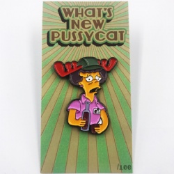 soft enamel custom pin badge with paper card