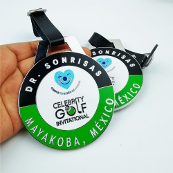Custom hard enamel bag tag