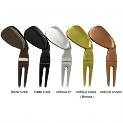 Zinc alloy golf divot tool