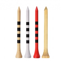 Bamboo golf tees