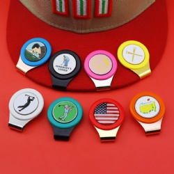 Golf  clip and  ball marker