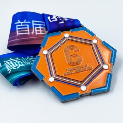 Hexagon Medal