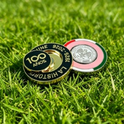 metal golf poker chip ball markers
