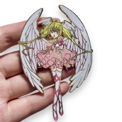 hard enamel flip lapel pin badge
