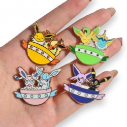 hard enamel flip lapel pin badge