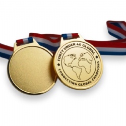 Custom gold medal
