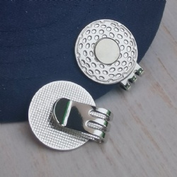 rainbow metal with removed ball marker