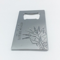 Credit card bottler opener