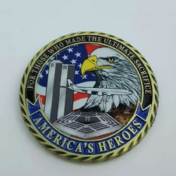 Both side logo commenmorative coin