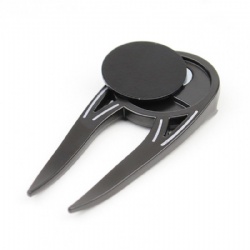 Bottle opener Golf divot tool with ball marker