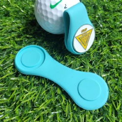 Silicone hat clip with ball market